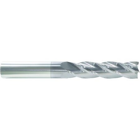 Morse Single End Mill, Center Cutting Medium Length, Series 5955C, 12 Cutter Dia, 4 Overall Length, 1 90961